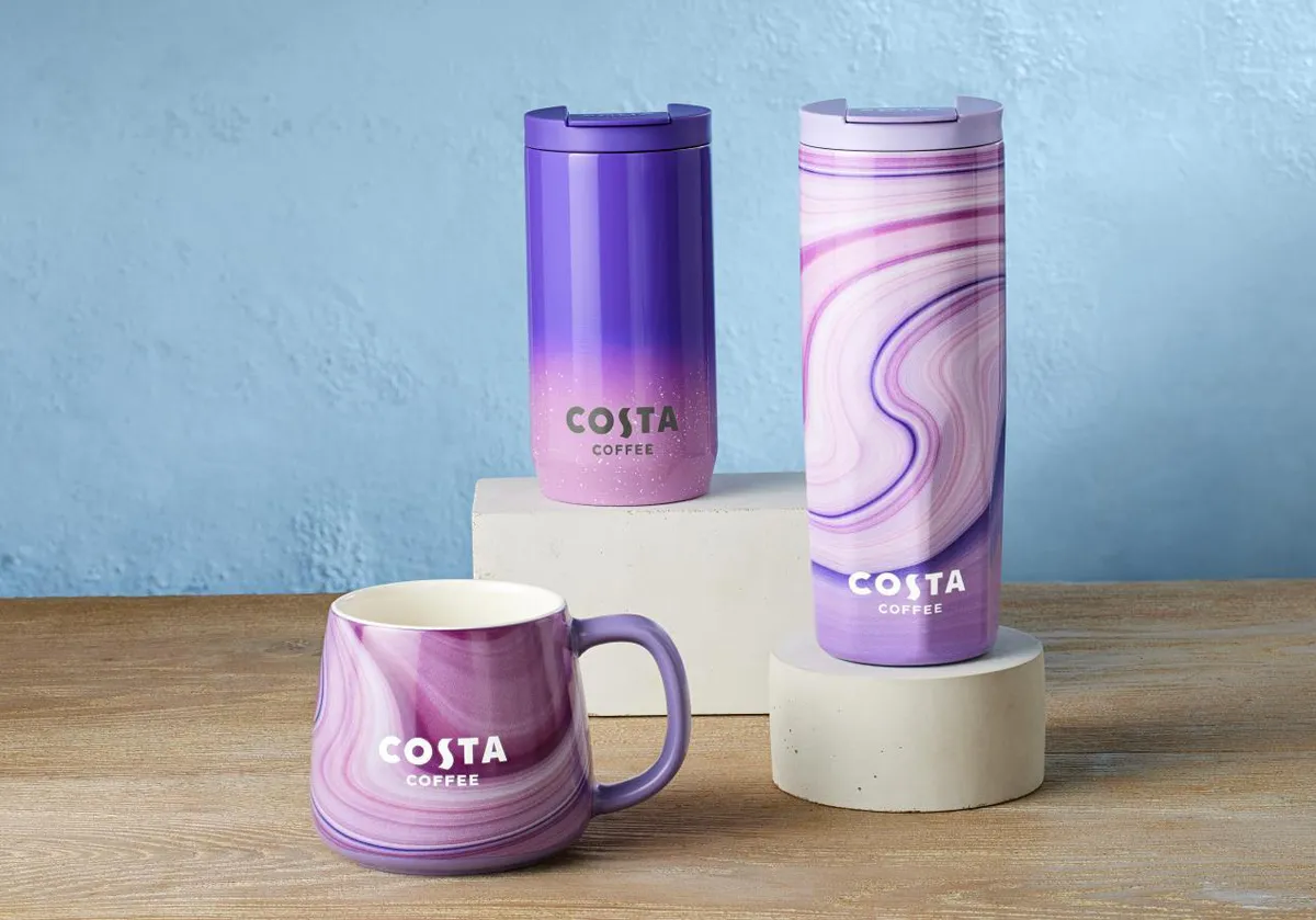 Costa coffee reusable cup